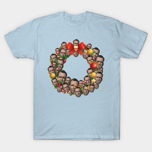 Christmas Wreath T-Shirt by pitulas